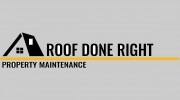 Tamworth Roofing Roof Done Right Ltd