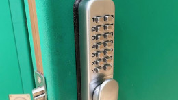 digital code locks installed